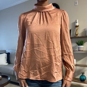 Forever 21 Mock Turtleneck Blouse